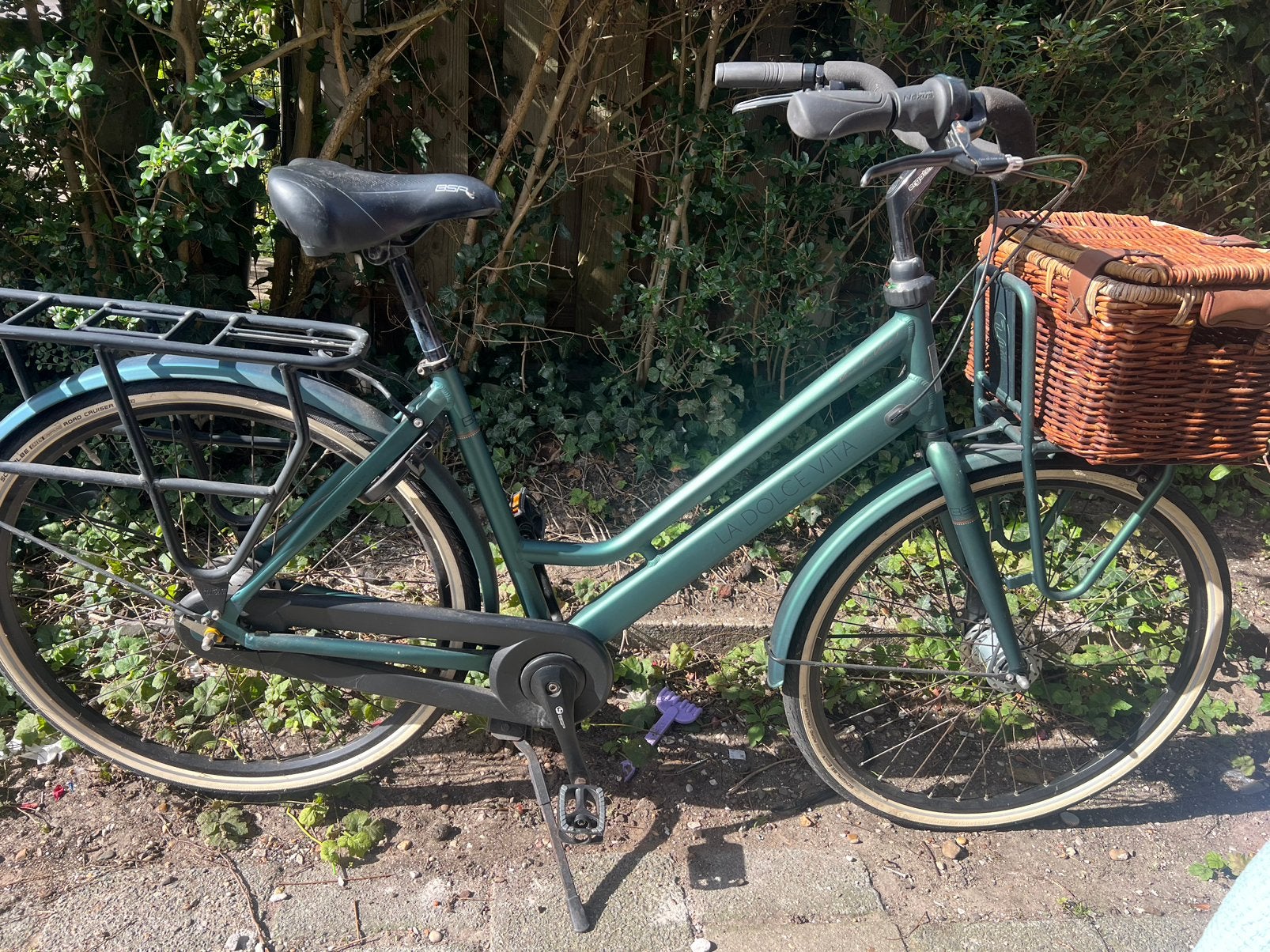 Zo goed als nieuwe damesfiets BSP, 53 tot 56 cm, (Extra) lage instap, Zo goed als nieuw, Schijfrem