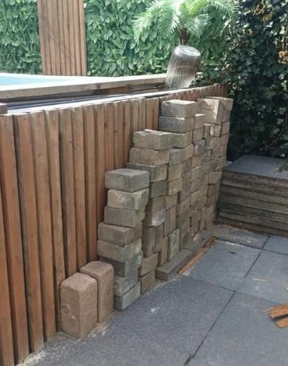 Gebruikte klinkers en terrastegels, Tuin en Terras, Tegels en Klinkers, Gebruikt, Klinkers, Ophalen of Verzenden, 10 m² of meer