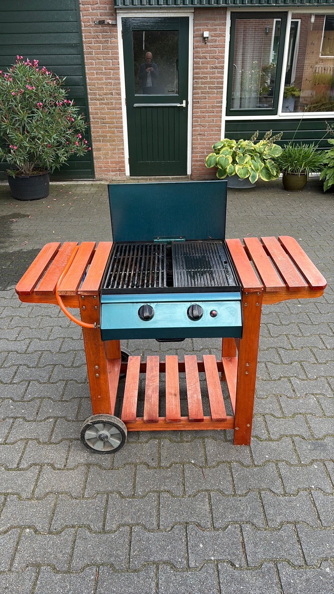 Gasbarbecue - merk Bonfire, Ophalen, Zo goed als nieuw