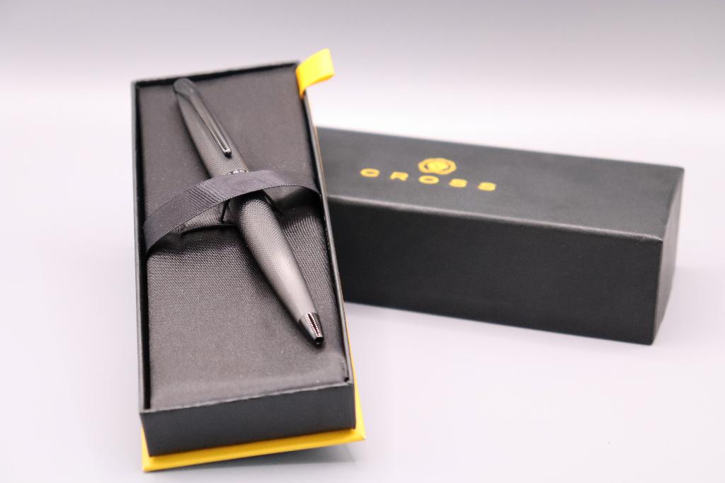 Cross ATX balpen | Brushed Black, Verzamelen, Pennenverzamelingen, Balpen, Cross, Nieuw, Met doosje