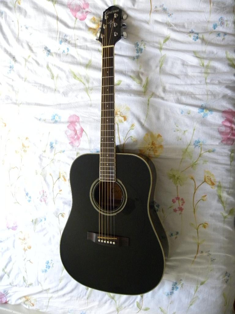 Handgemaakte Crafter  gitaar, Ophalen of Verzenden, Zo goed als nieuw, Western- of Steelstringgitaar