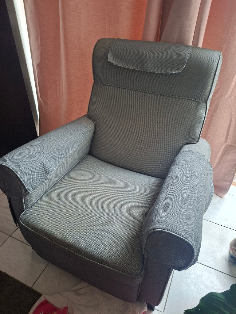 Stoelen fauteuil Ikea 2x, Ophalen, Hout, Gebruikt, 75 tot 100 cm