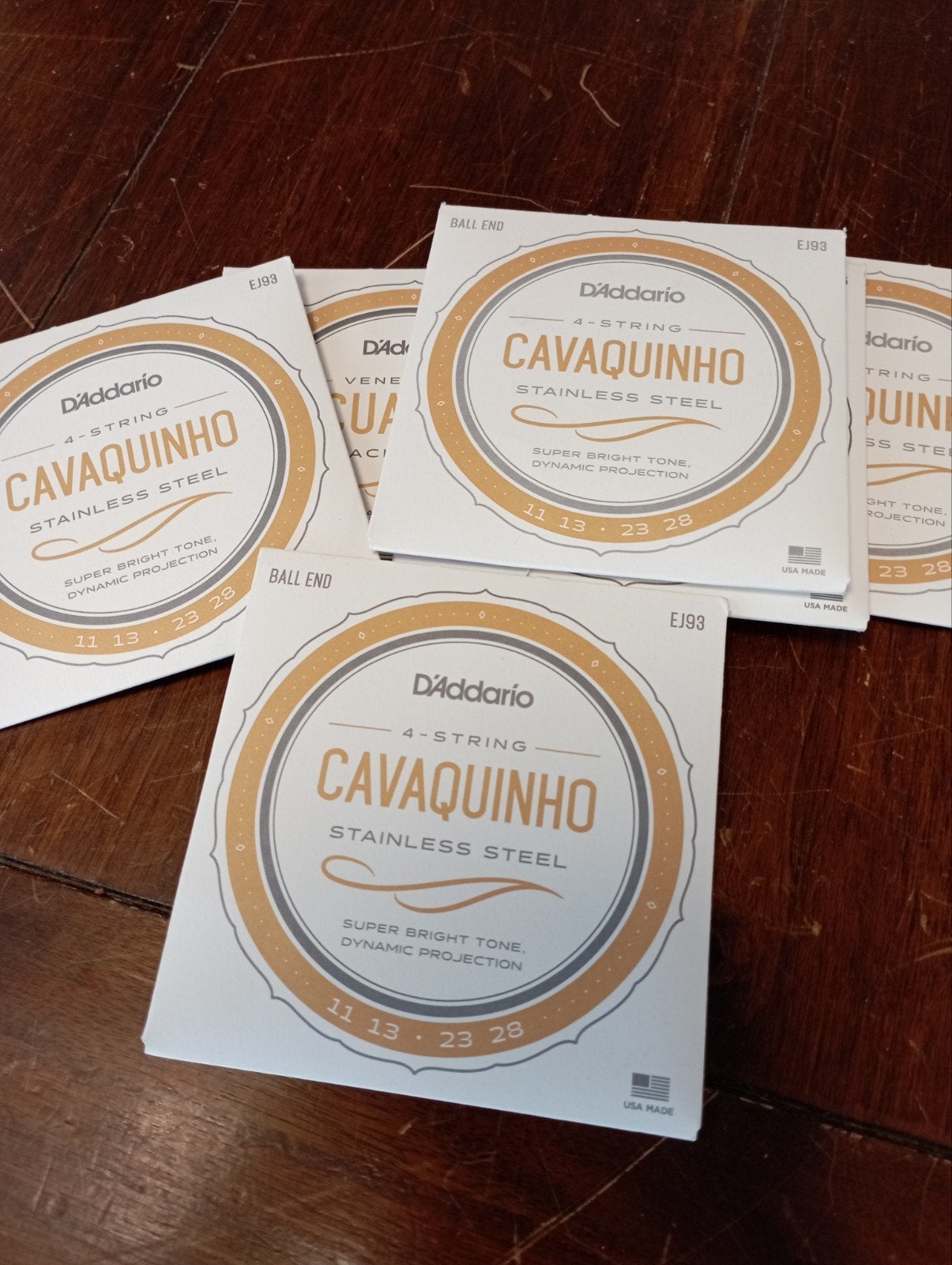 D'Addario EJ93 Cavaquinho snaren 11/28 (4-snarig), Ophalen of Verzenden, Nieuw, Overige typen