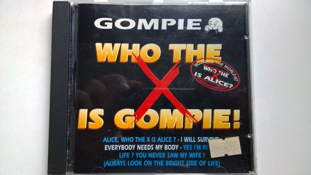 Gompie - Who The X Is Gompie!, Ophalen of Verzenden, Zo goed als nieuw, Pop, Album