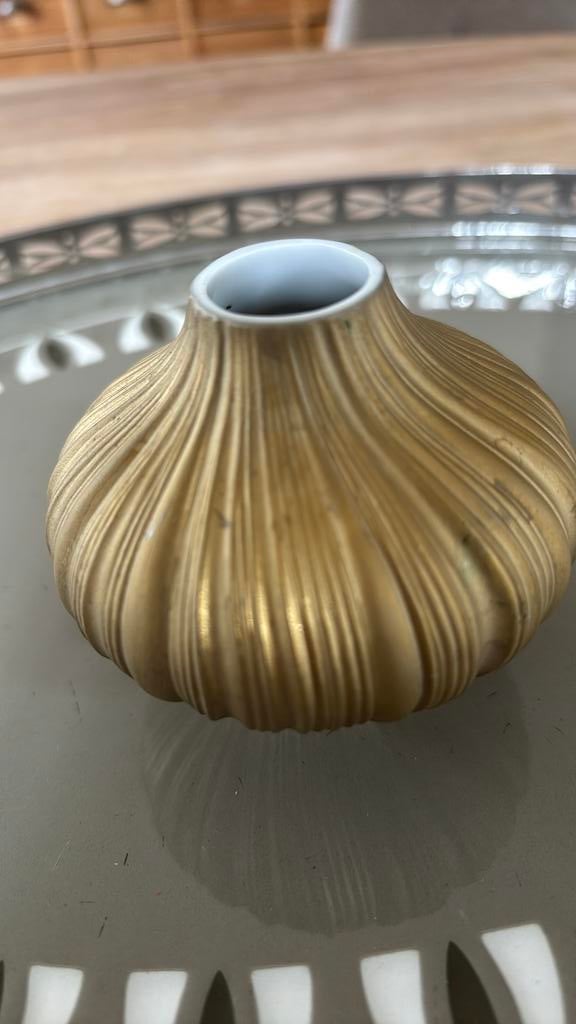 Vaasje rosenthal plissee, Antiek en Kunst, Ophalen of Verzenden