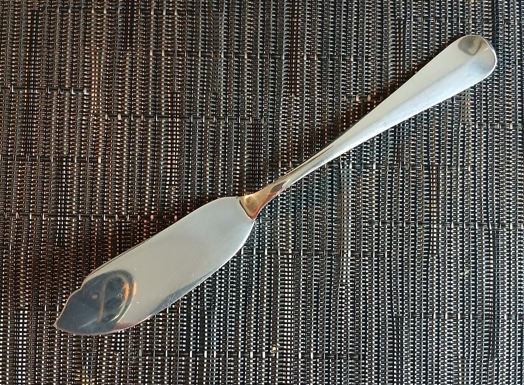 Antiek Zilver Botermesje, Ophalen of Verzenden
