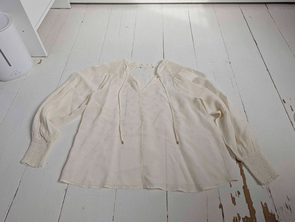 Creme blouse van Mos Mosh, MOS MOSH, Beige, Maat 42/44 (L), Ophalen of Verzenden