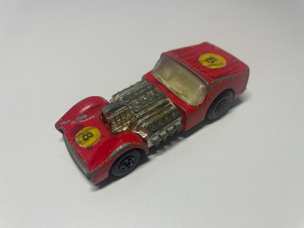 Matchbox Superfast no.19 Road Dragster - Vintage Speelgoed, Ophalen of Verzenden, Gebruikt