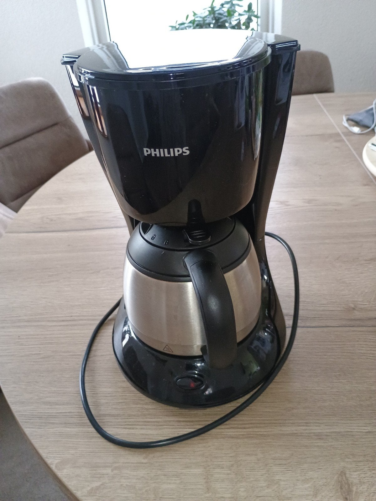 Philips Koffiezetapparaat met Thermoskan - Zo goed als nieuw, Witgoed en Apparatuur, Koffiezetapparaten, Koffiemachine, Gemalen koffie