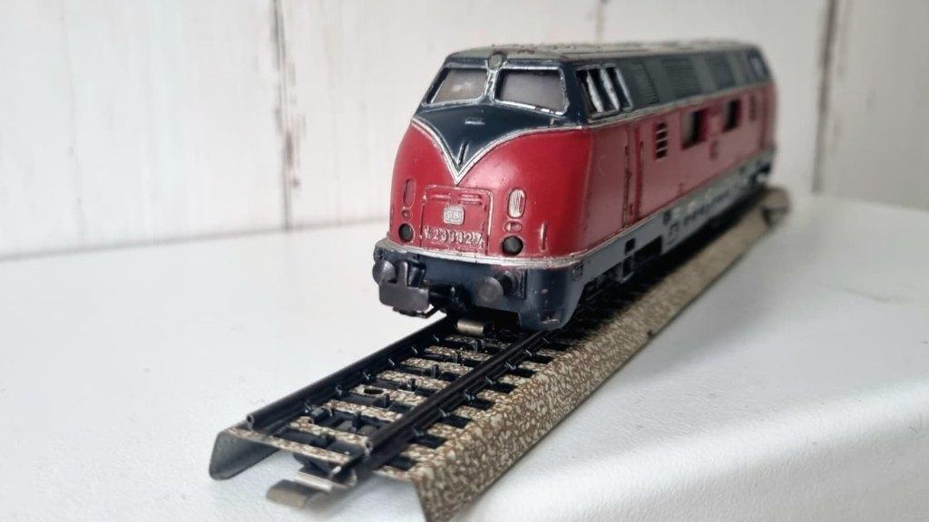 Mooie Marklin 3021 v200 GEHEEL van METAAL, Wisselstroom, Gebruikt, Wagon, Ophalen of Verzenden