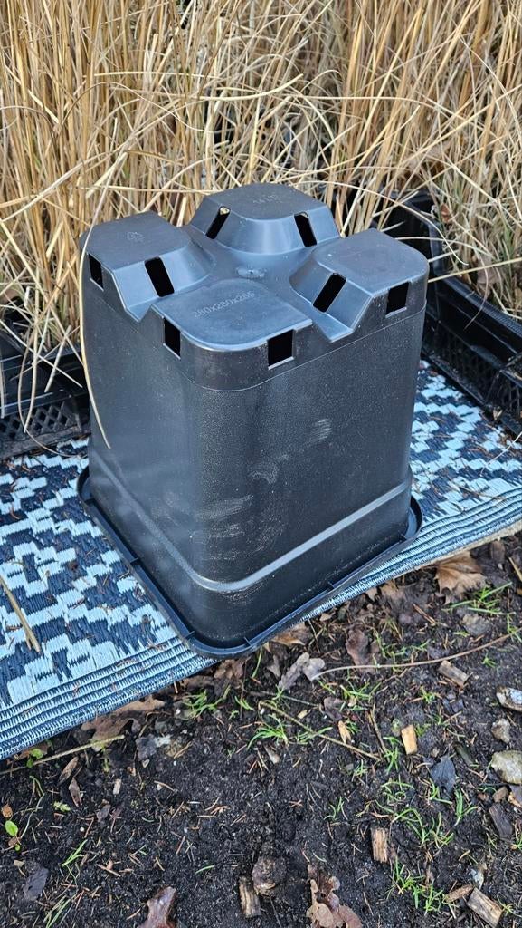 14 liter kweekpotten bakken bloemen struiken planten, Ophalen, Rond, Kunststof, Minder dan 30 cm