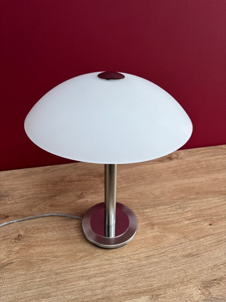 Stijlvolle moderne tafellamp met touch-bediening en dimlicht, Ophalen, Bureaulamp, Design, Glas