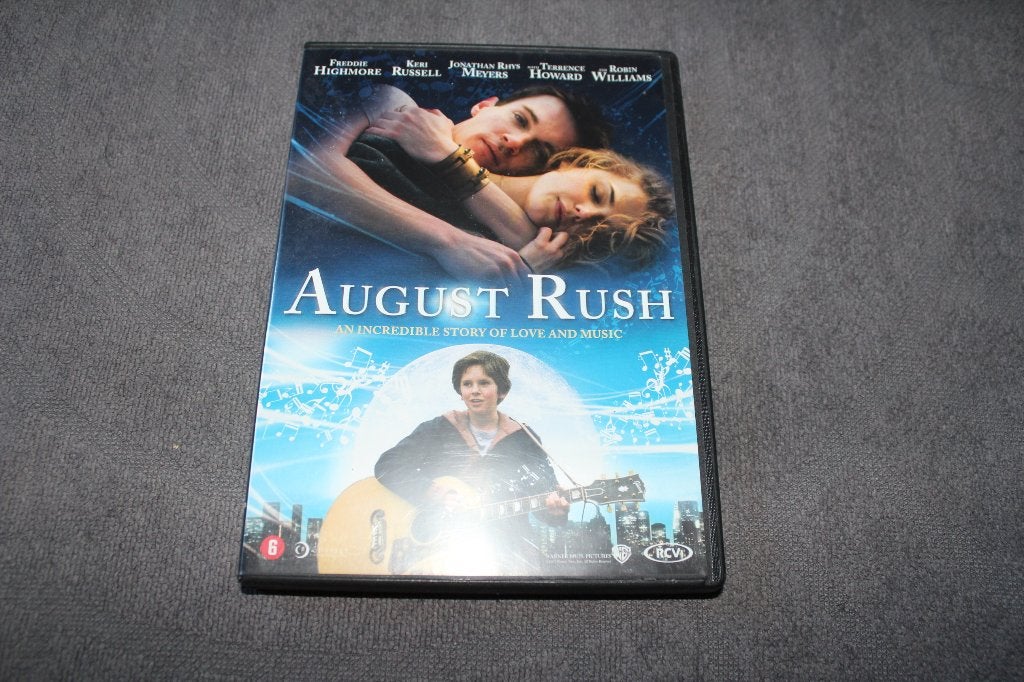 DVD August Rush, Nederlands, Overige genres, Ophalen of Verzenden, Vanaf 6 jaar