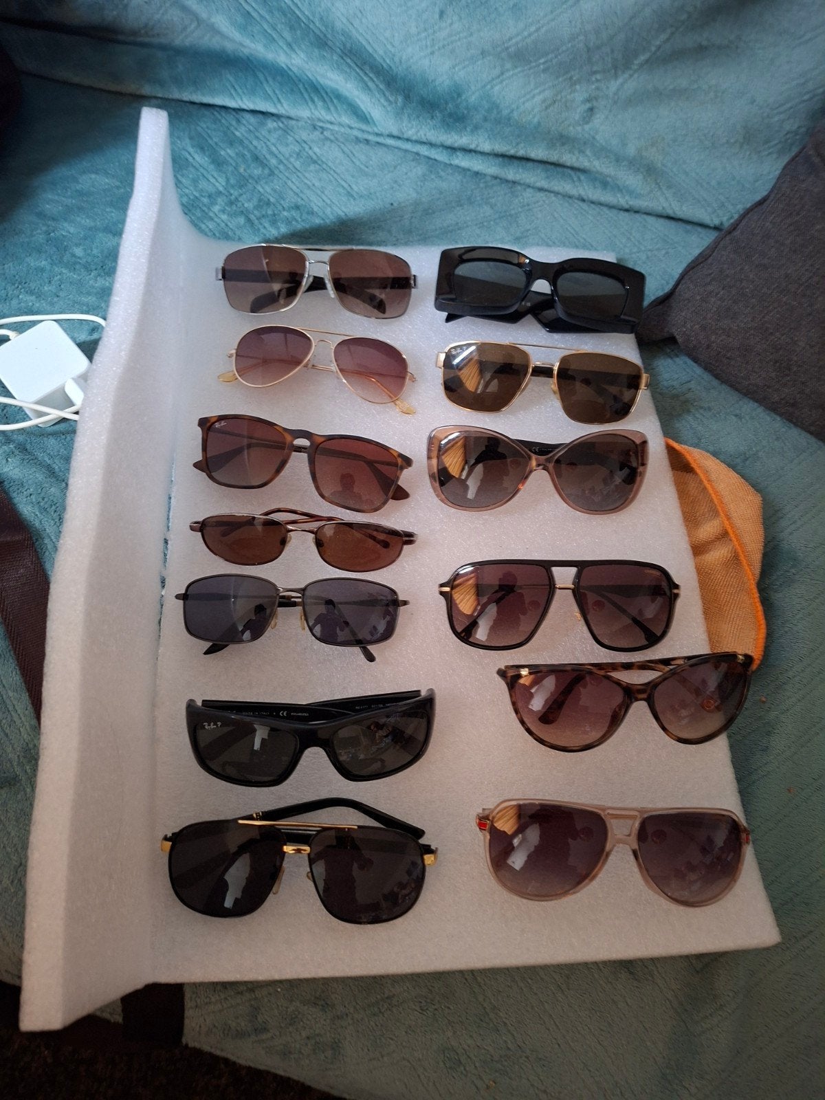 Prada , Ray-ban en carerra zonnebrillen, Ophalen of Verzenden, Zo goed als nieuw, Zwart, Ray-Ban