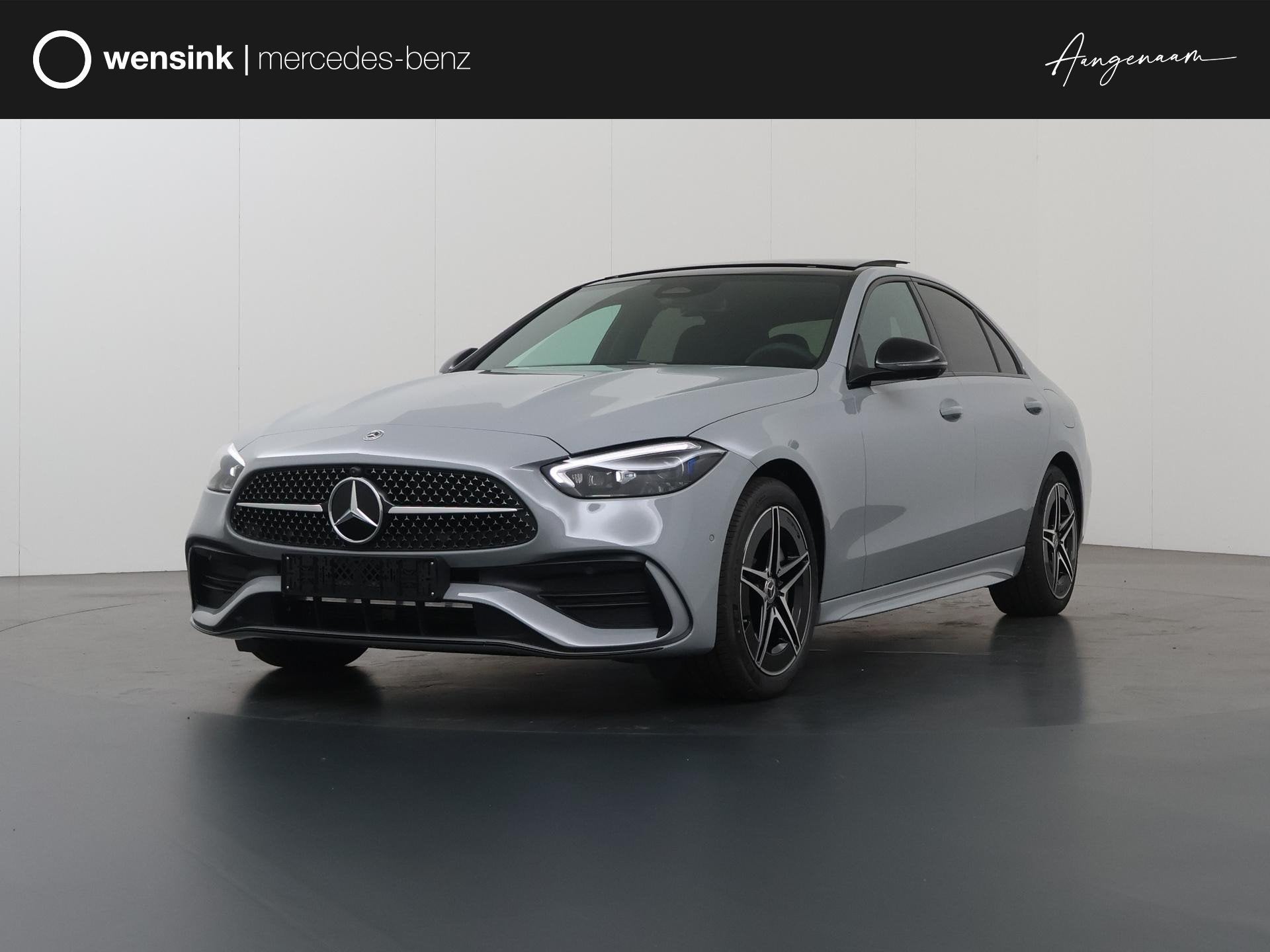 Mercedes-Benz C-Klasse 300e Business Solution AMG | Trekhaak, Auto's, Automaat, Achterwielaandrijving, 4 cilinders, Plug-in hybride