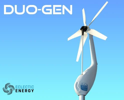 DuoGen 3 Hydrogenerator en Windturbine - Off-grid Energie, Ophalen, Zo goed als nieuw