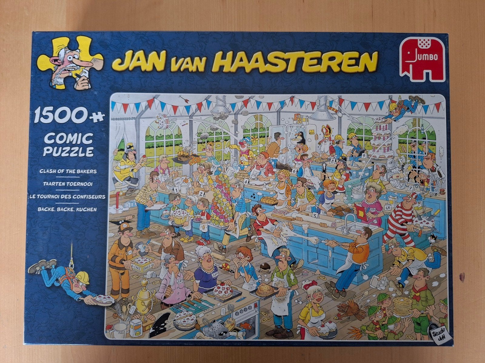 Jan van Haasteren puzzel, Hobby en Vrije tijd, Ophalen, 500 t/m 1500 stukjes, Zo goed als nieuw