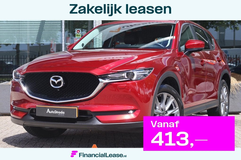 Mazda Cx-5 2.0 SKYACTIV-G 165pk I Memory I 360cam I Navi I B, Auto's, Mazda, Bedrijf, Lease, Financial lease, CX-5, 360° camera