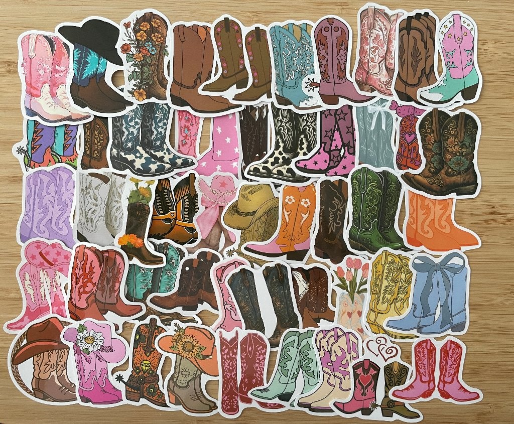Boots laarzen herfst winter stickers, Verzenden, Nieuw, Meerdere stickers