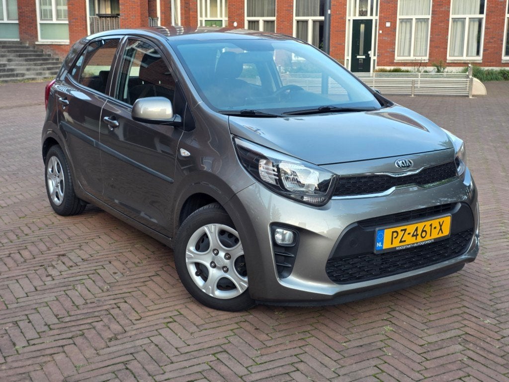 Kia Picanto 1.0 CVVT ComfortLine/carplay/achteruitrijcamera, Auto's, Voorwielaandrijving, Dealer onderhouden, Stof, Gebruikt