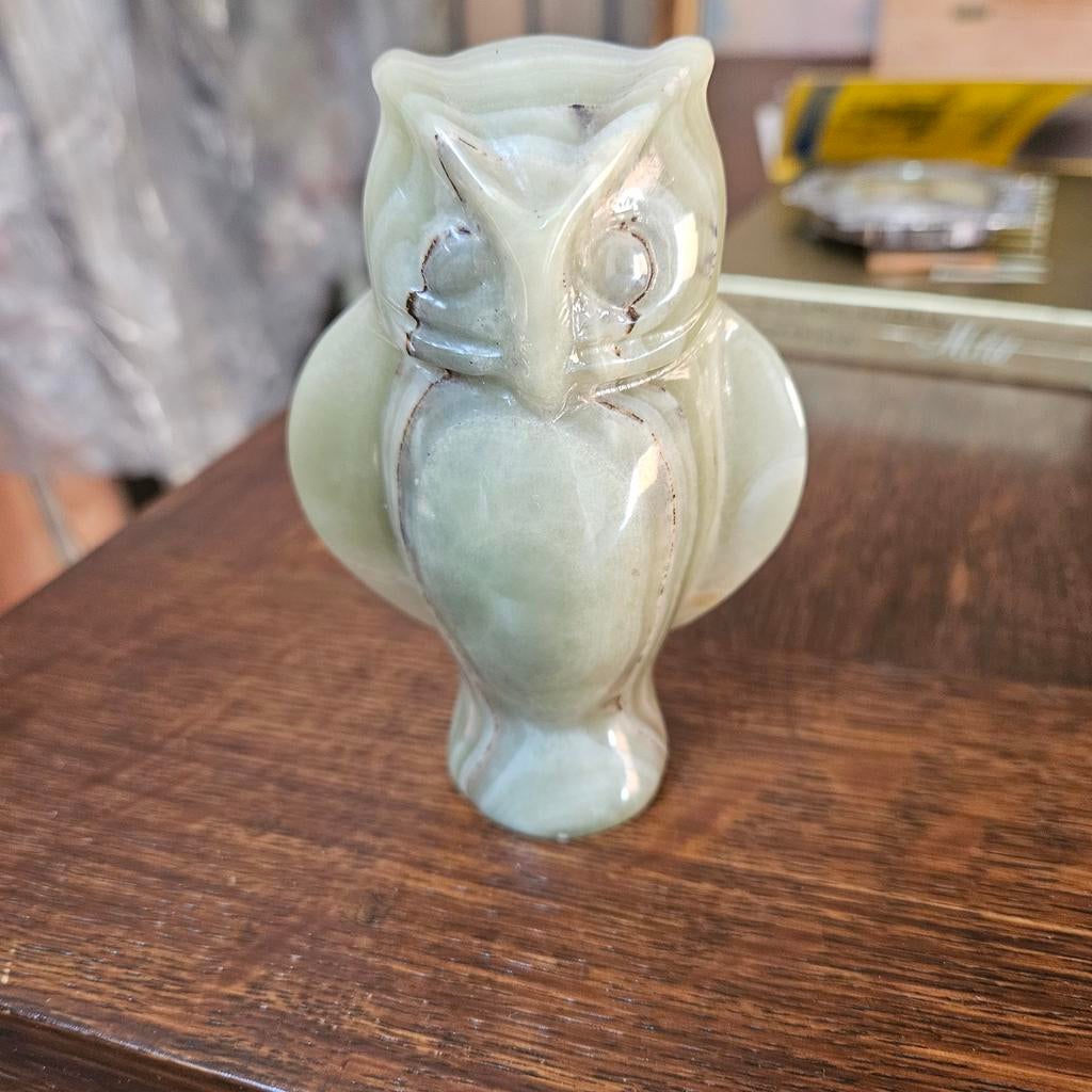 Onyx Uil Decoratie, Ophalen of Verzenden