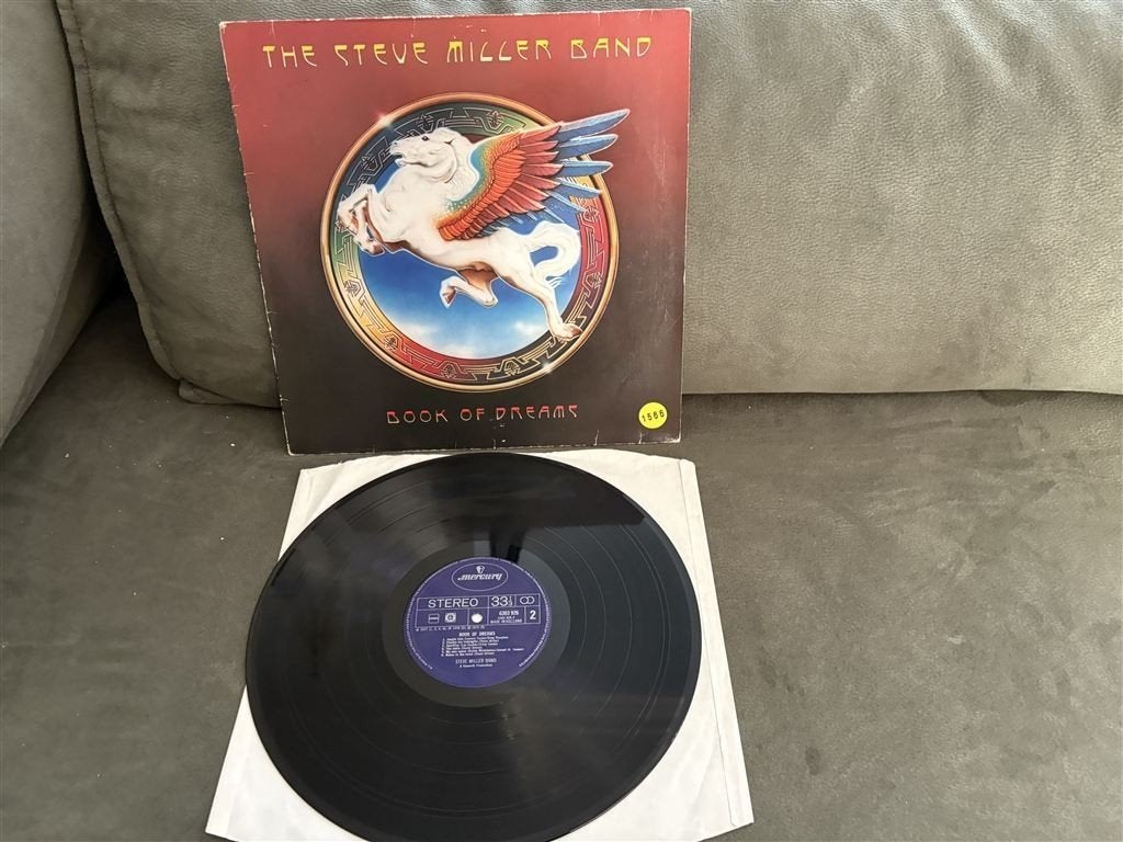 Steve miller band - Book of dreams - P1566 - Vinyl - LP, Cd's en Dvd's, Vinyl | Rock, Ophalen of Verzenden, Zo goed als nieuw