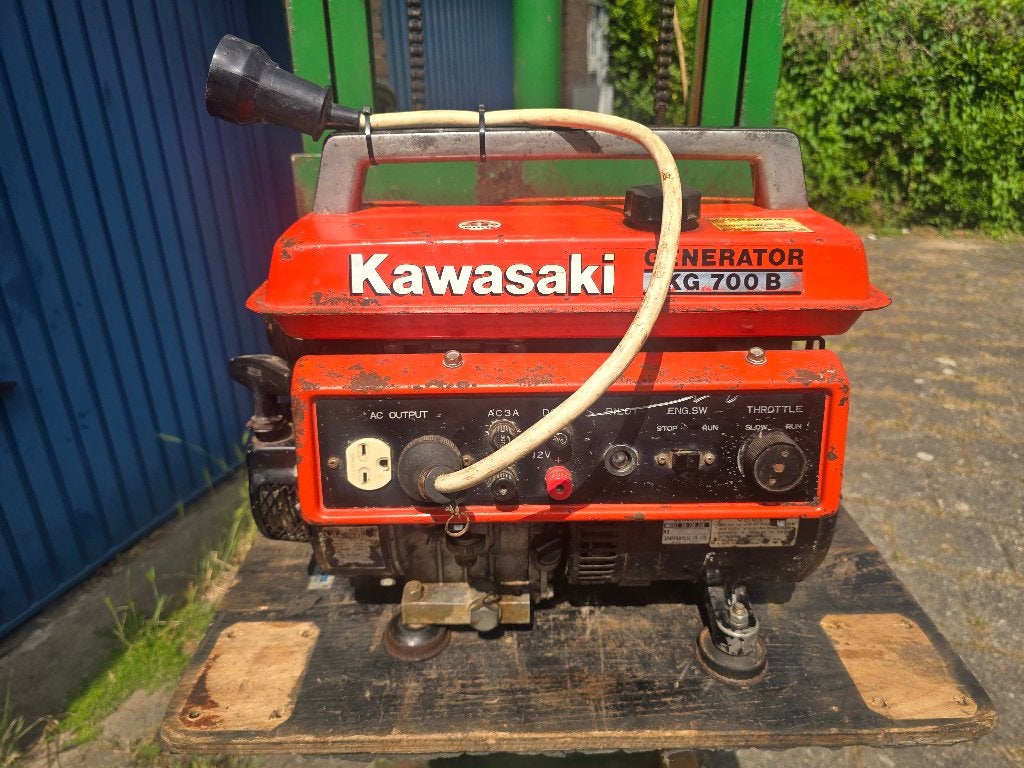 STROOMVOORZIENING / AGGREGAAT KAWASAKI, Ophalen, Gebruikt