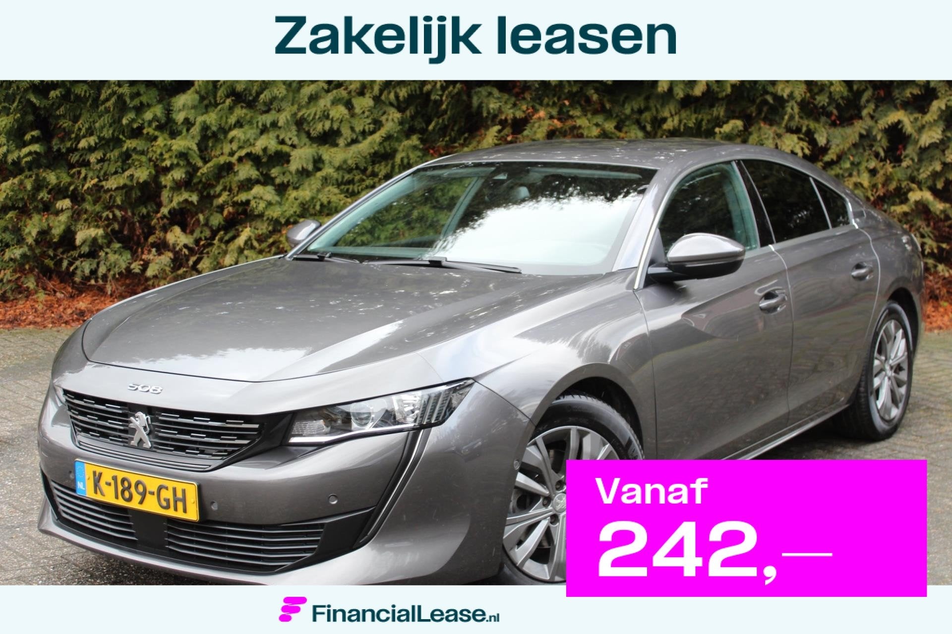 Peugeot 508 1.2 PureTech Allure Pack 131PK | Parkeercamera |, Stof, Gebruikt, 1199 cc, Origineel Nederlands