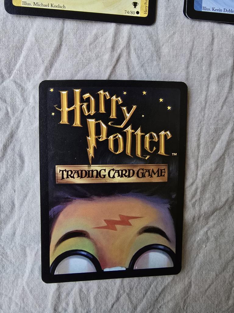 Harry Potter Trading Card Game 72 kaarten, Ophalen, Gebruikt, Spel