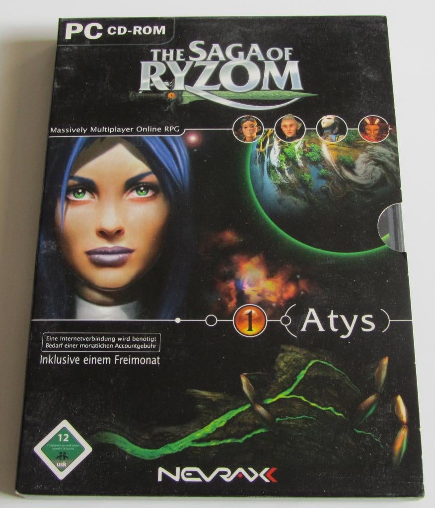 The Saga of Ryzom compleet voor PC, Ophalen, Overige genres, 1 speler, Zo goed als nieuw