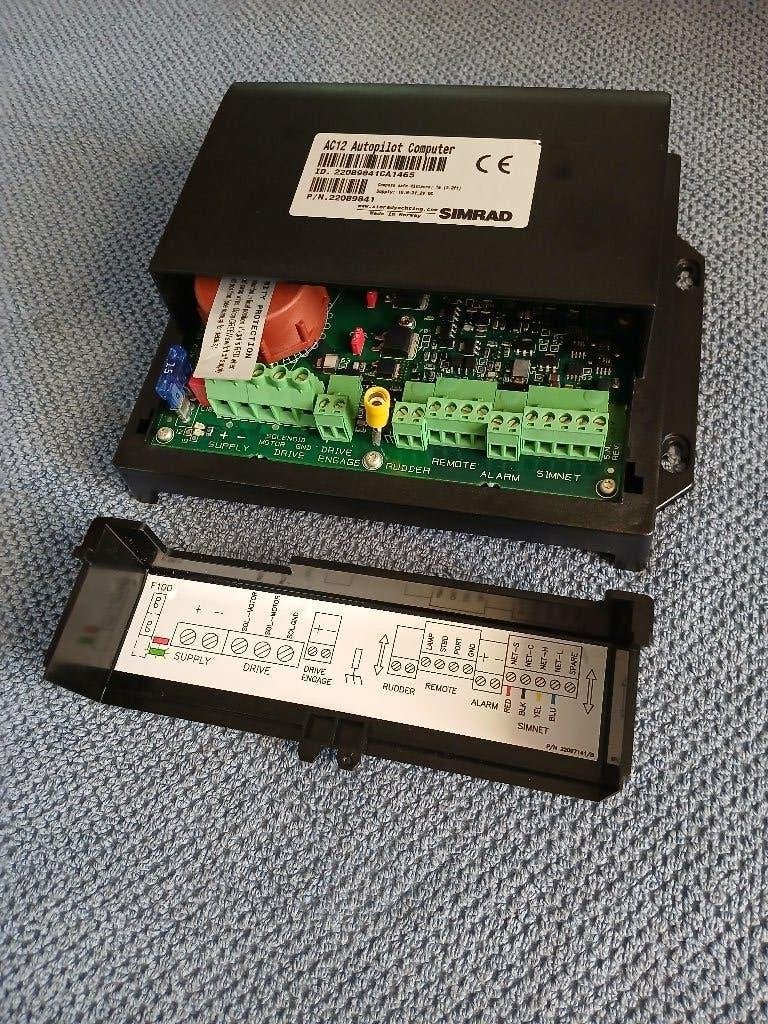 Simrad AC12 autopilot computer, stuurautomaat, Watersport en Boten, Ophalen of Verzenden, Zo goed als nieuw, Overige typen