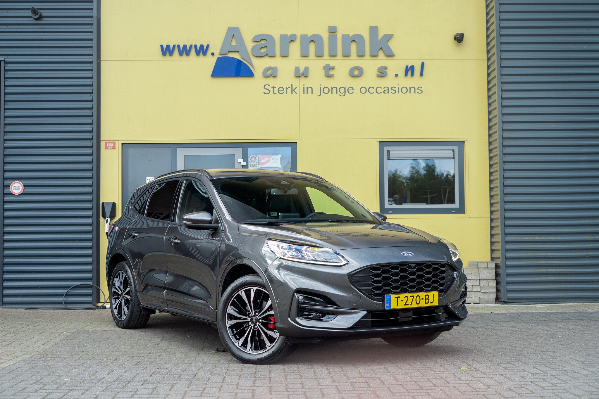 Ford Kuga 2.5 Phev 225 pk St-Line X (bj 2023, automaat), Auto's, Ford, Automaat, Navigatiesysteem, Gebruikt, 4 cilinders