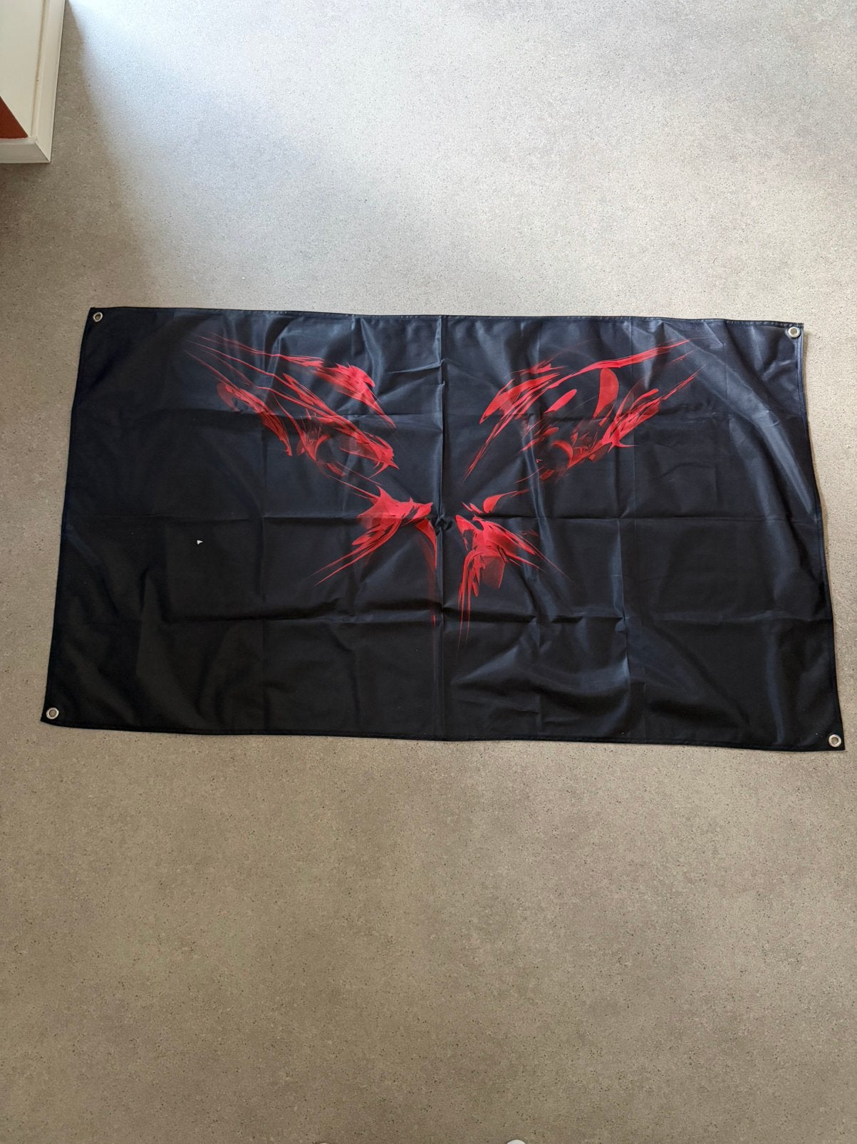 Radical Redemption vlag 140x80 | Oude Hard/Rawstyle merch, Ophalen of Verzenden, Zo goed als nieuw, Overige onderwerpen