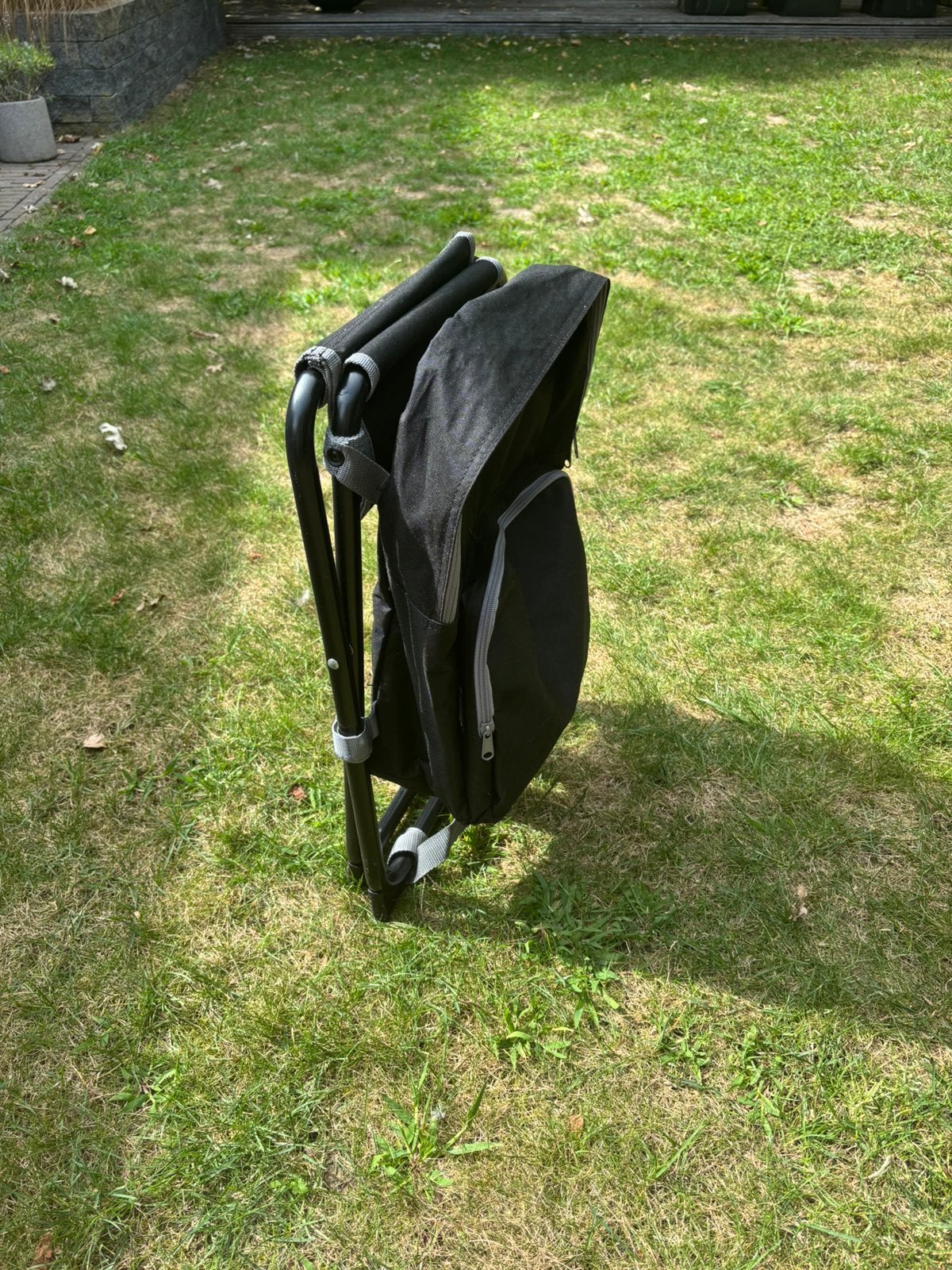 Visstoeltje, Ophalen, Zo goed als nieuw, Campingstoel