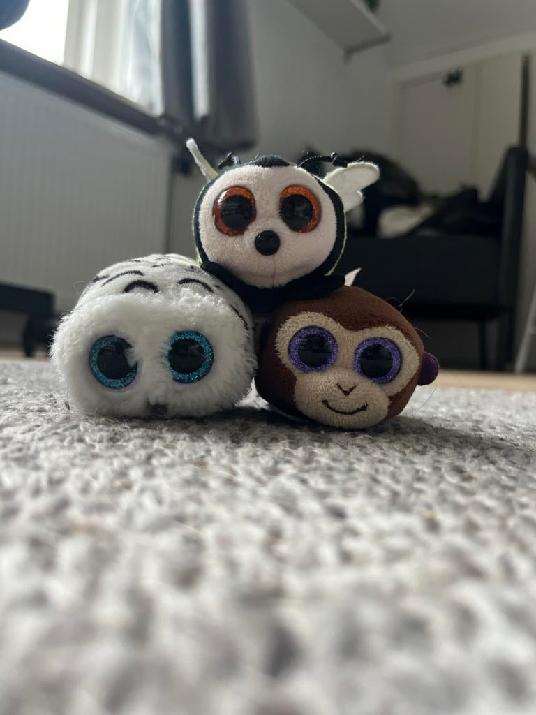 Mini Knuffels, Overige typen, Ophalen of Verzenden, Zo goed als nieuw, Klein (minder dan 20 cm)