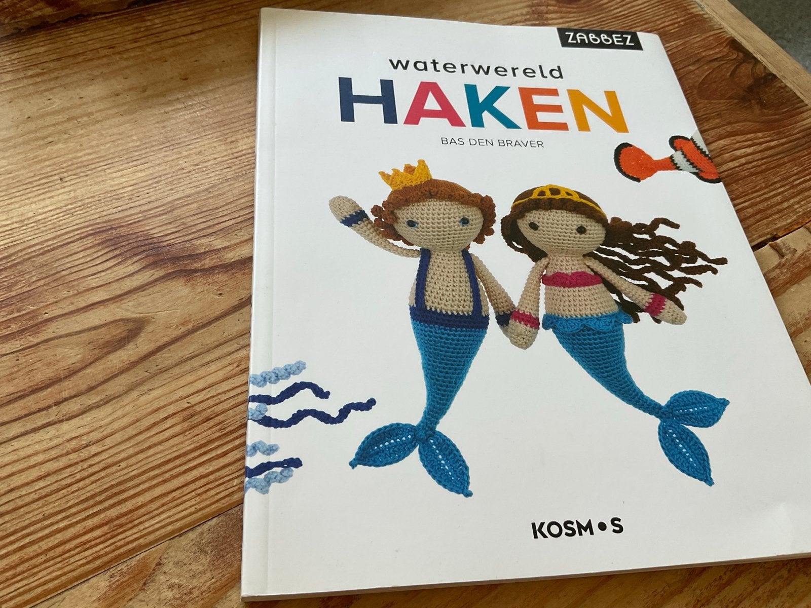 Waterwereld Haken - Bas den Braver - Haakboek, Ophalen of Verzenden, Zo goed als nieuw, Haken, Patroon of Boek
