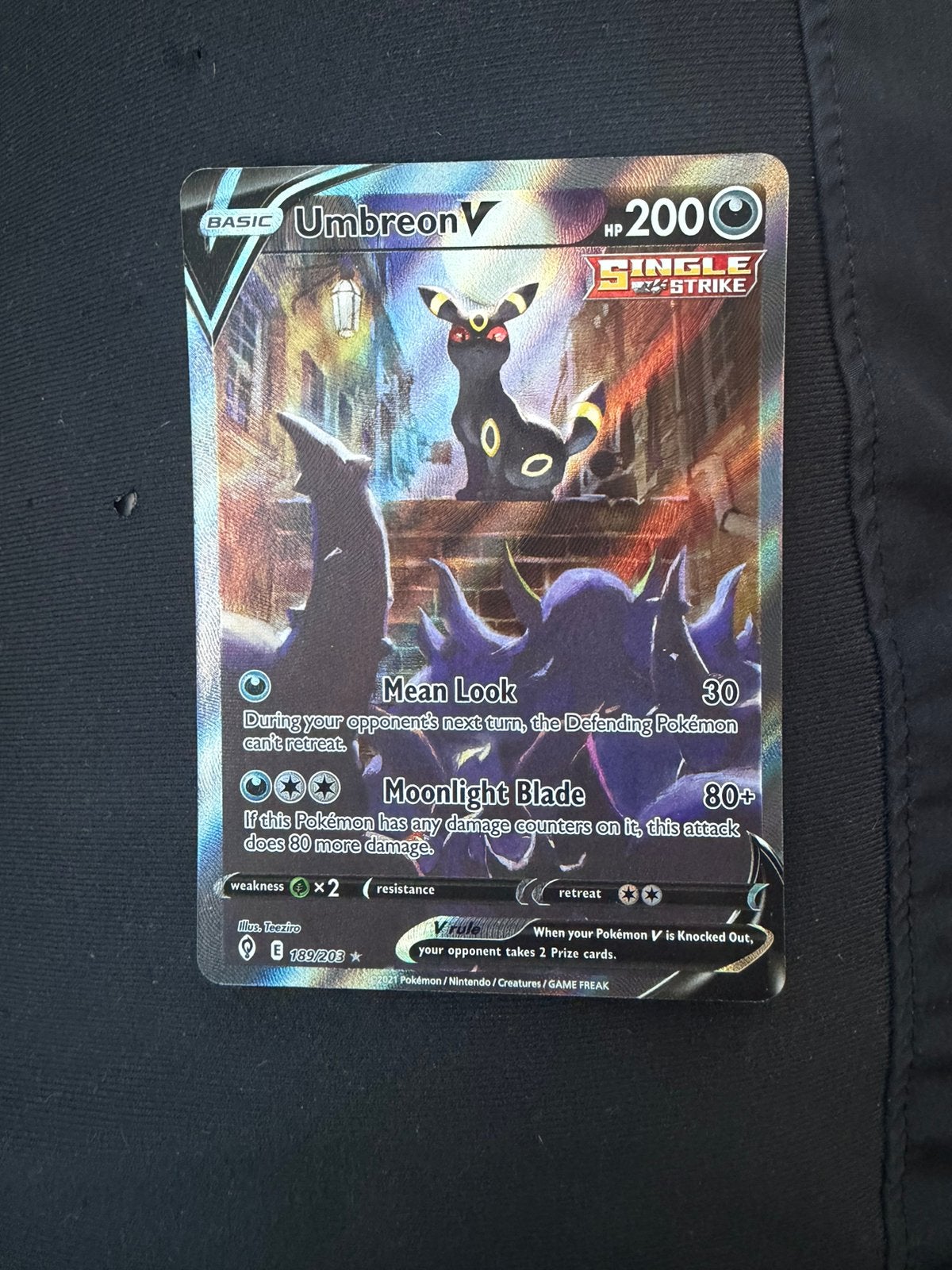 Umbreon V, Ophalen of Verzenden, Zo goed als nieuw