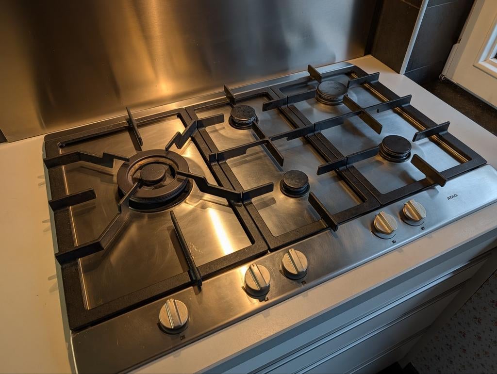 ATAG HG7611A Inbouw Gaskookplaat - Werkt Perfect!, Ophalen, Gebruikt, 4 kookzones, Inbouw