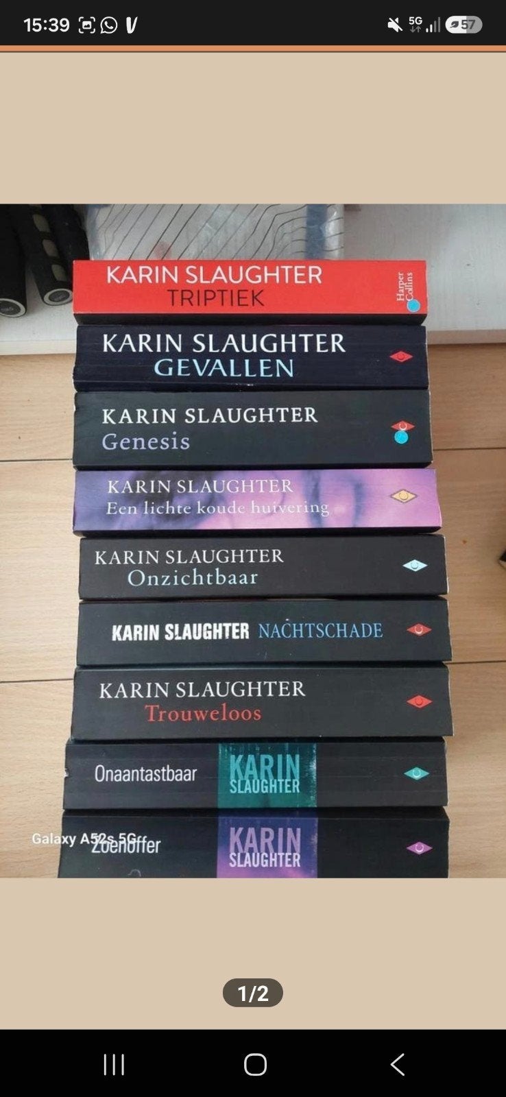 Karin Slaughter Boekenpakket - 9 Thrillers, Ophalen of Verzenden, Gelezen, Karin Slaughter, Nederland