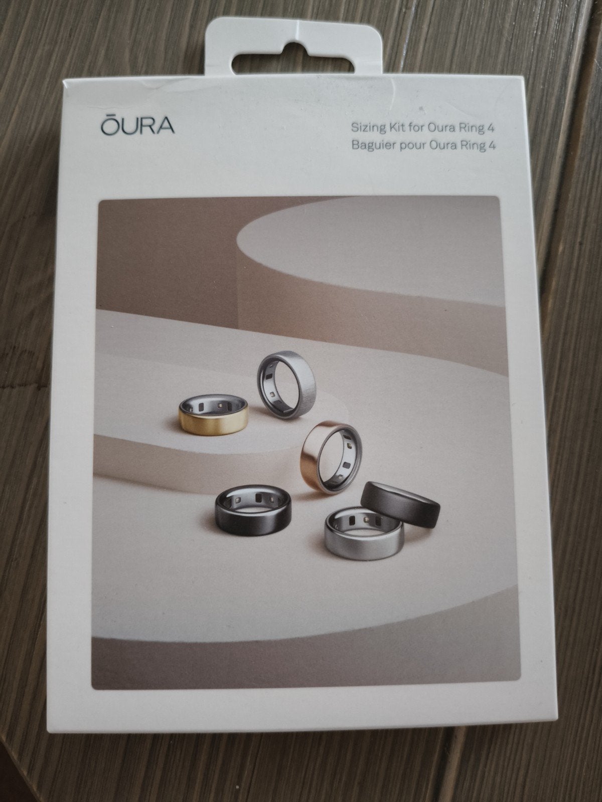 Oura Ring 4 Sizing Kit - Maatbepalingsset, Sieraden, Tassen en Uiterlijk, Ringen, Kunststof, Wit, Nieuw, Ophalen of Verzenden