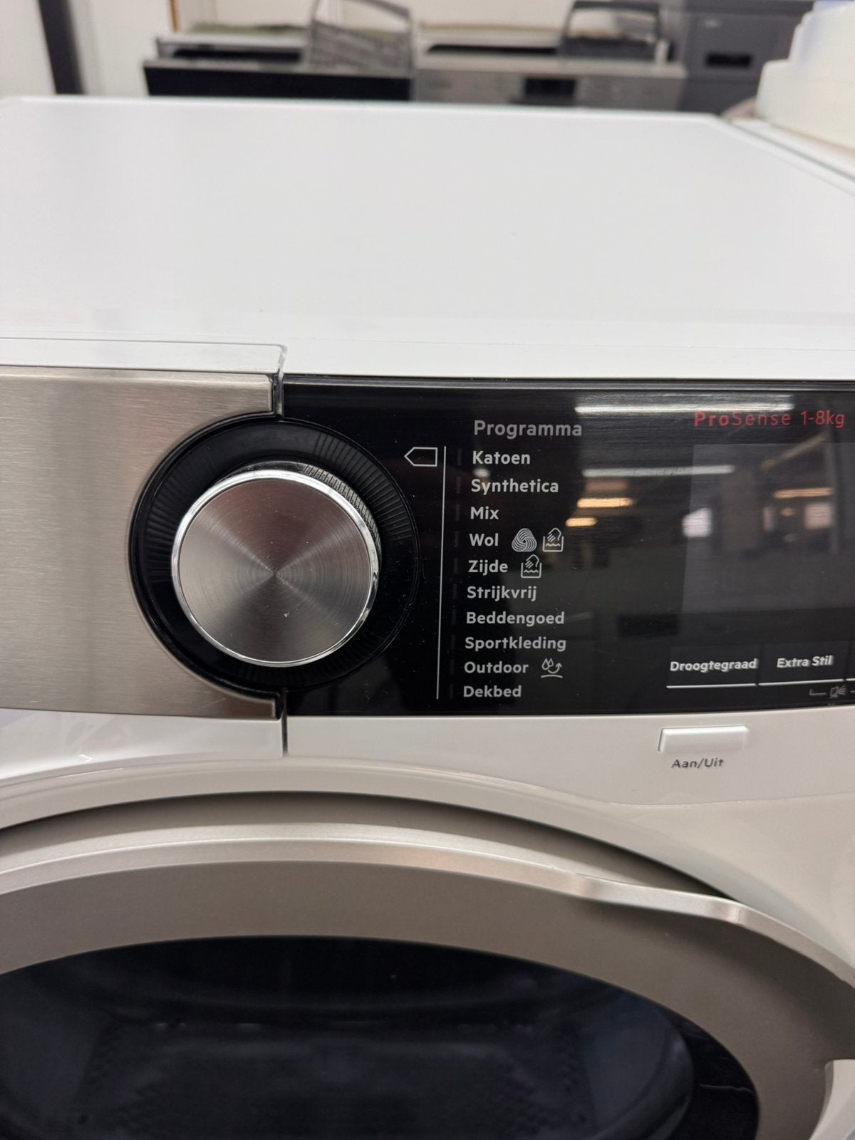 AEG 8000 SERIE WARMTEPOMPDROGER 8 KG met 1 jaar garantie, 6 tot 8 kg, N, N, Refurbished