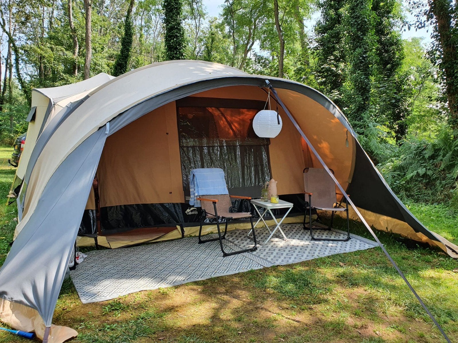 Cabanon Mercury 2013 – zeer nette en complete vouwwagen, Ophalen, Beige, Cabanon, Aanwezig