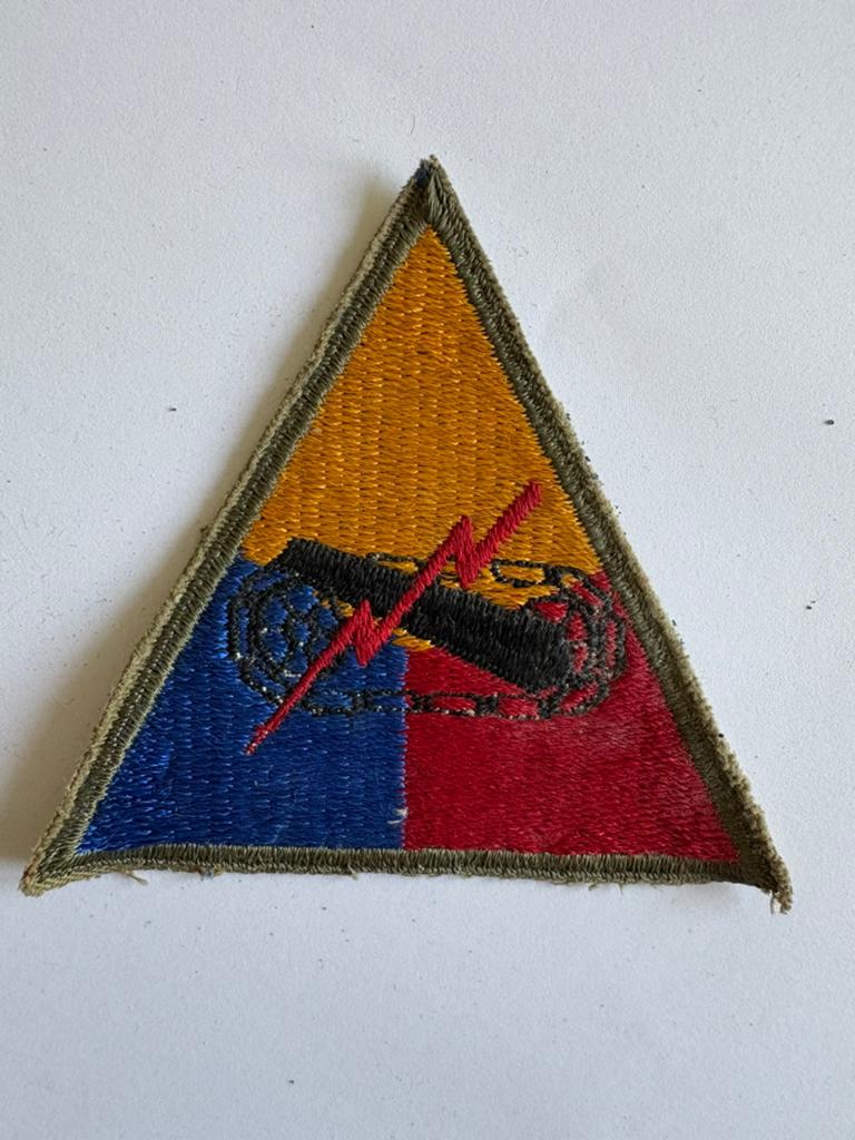 WWII US Army Armored Armor Forces Tank Patch, Ophalen of Verzenden, Amerika, Embleem of Badge