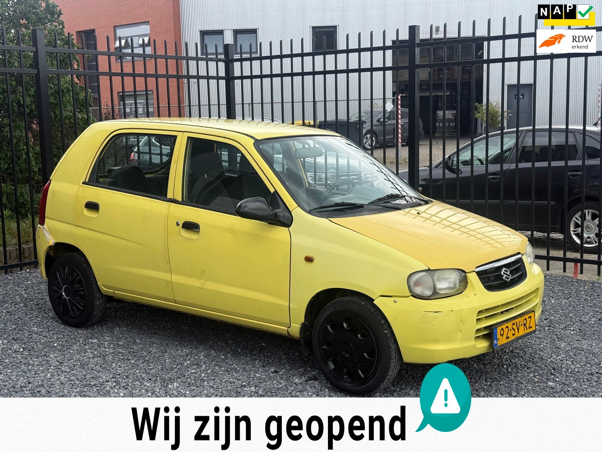 Suzuki Alto 1.1 GLX AUTOMAAT!APK2026!KOOPJE!, Stof, 4 cilinders, 4 stoelen, Bedrijf