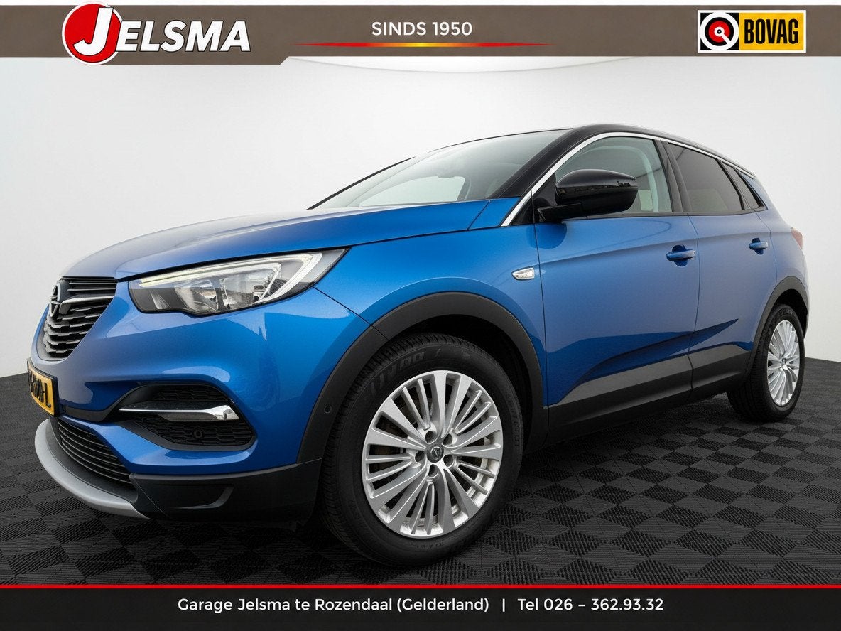 Opel Grandland X 1.2 Turbo 130pk Executive, Pano | Clima | N, 1350 kg, Gebruikt, Euro 6, 1199 cc