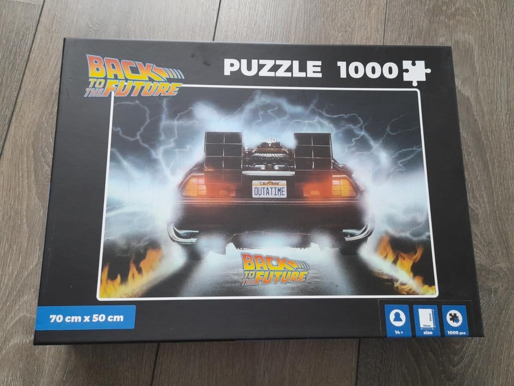 Puzzel Back to the future, Ophalen of Verzenden, 500 t/m 1500 stukjes