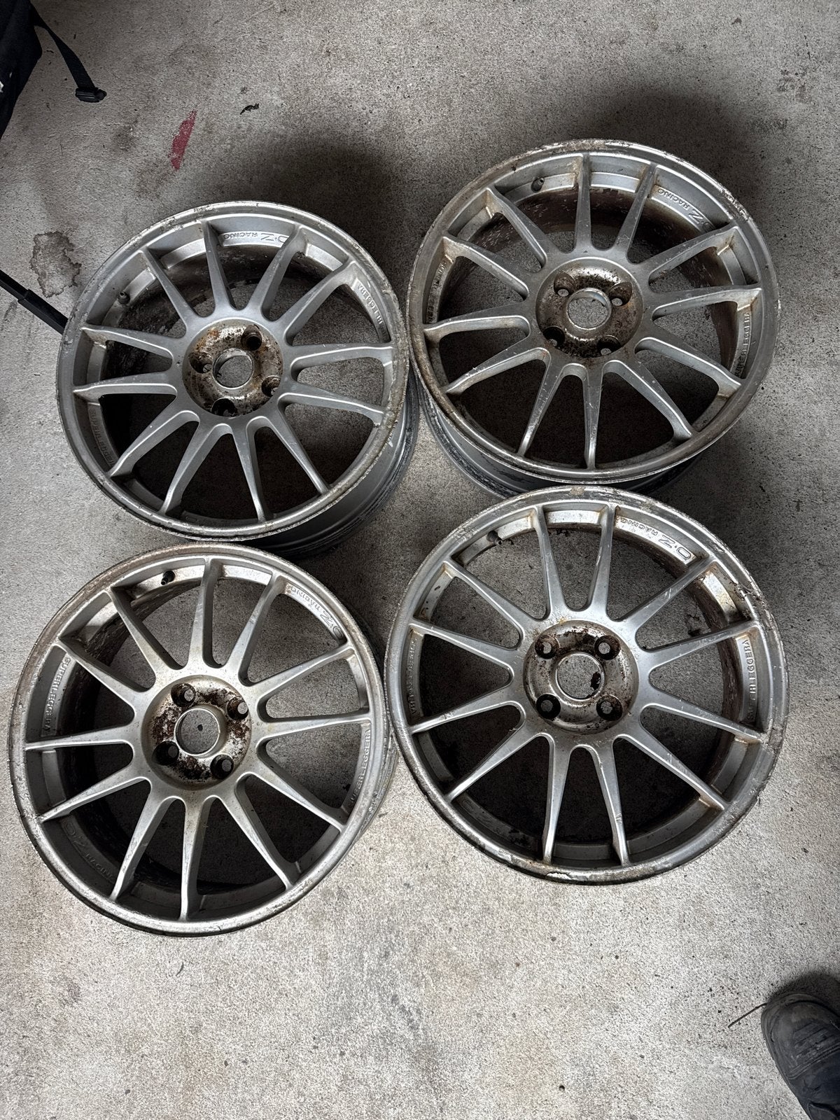 OZ Racing velgen 4x108 7Jx18H2 ET44, Ophalen, 18 inch, Gebruikt, Velg(en)