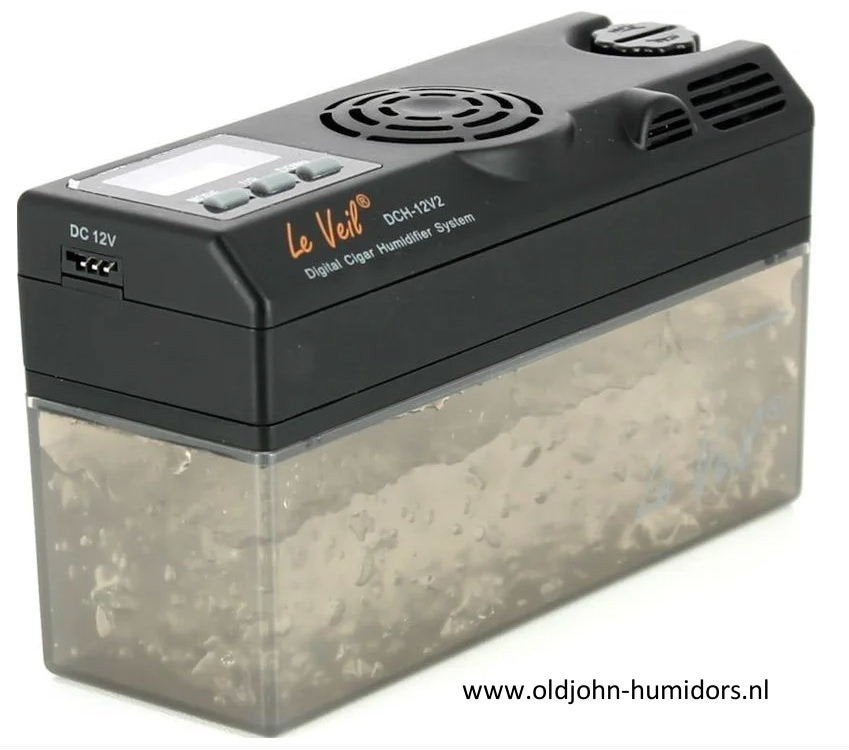 ELEKTRONISCH HUMIDOR BEVOCHTIGER -DIGITAAL- LE VEIL     bv20, Ophalen of Verzenden, Nieuw, Tabaksdoos of Verpakking