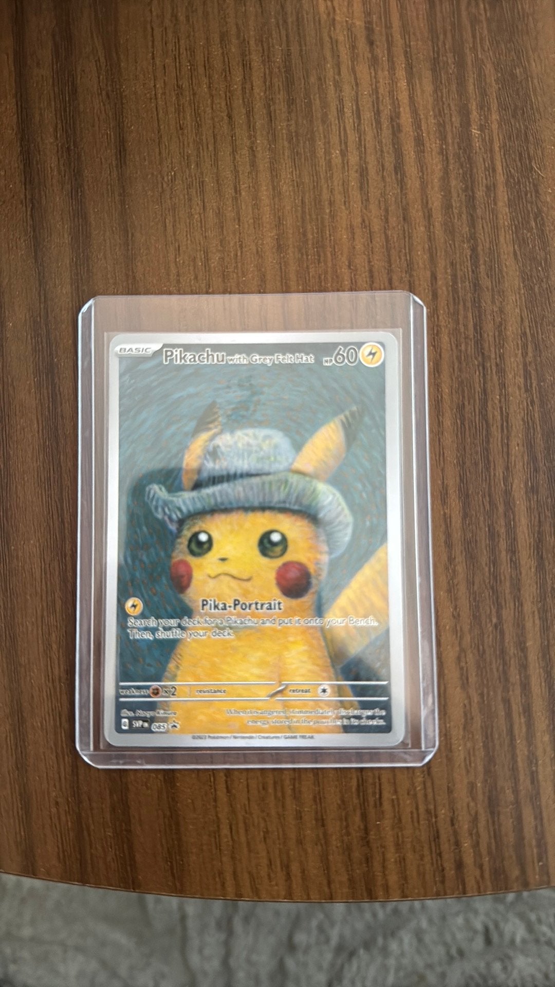 Pikachu van Gogh fan art, Ophalen of Verzenden, Zo goed als nieuw