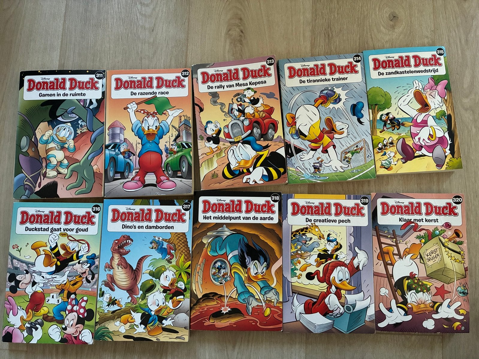 Donald Duck Pocket Boekjes - Nummers 311 t/m 320, Boeken, Meerdere stripboeken, Ophalen of Verzenden, Zo goed als nieuw